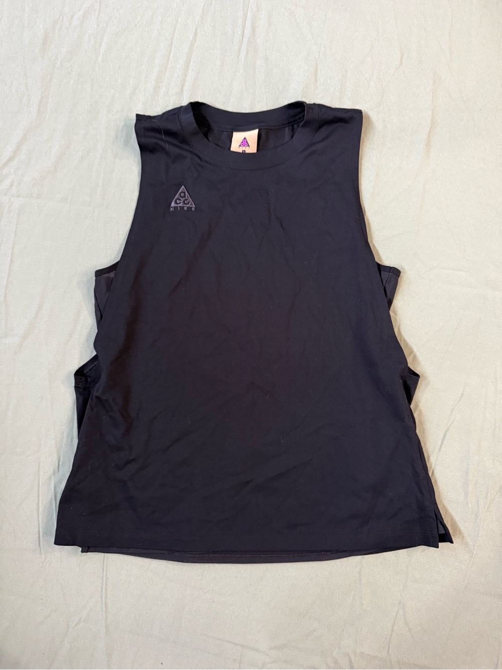 Women's Nike ACG Layered Tank Top Black L